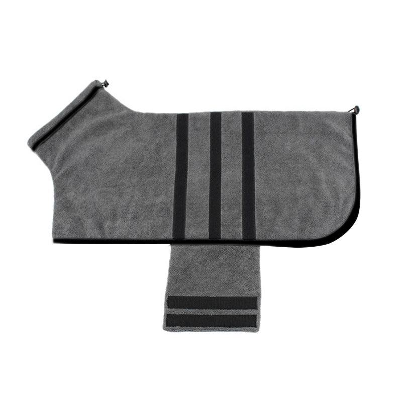 🐶 Accappatoio per cani e gatti super assorbente – asciugamano regolabile