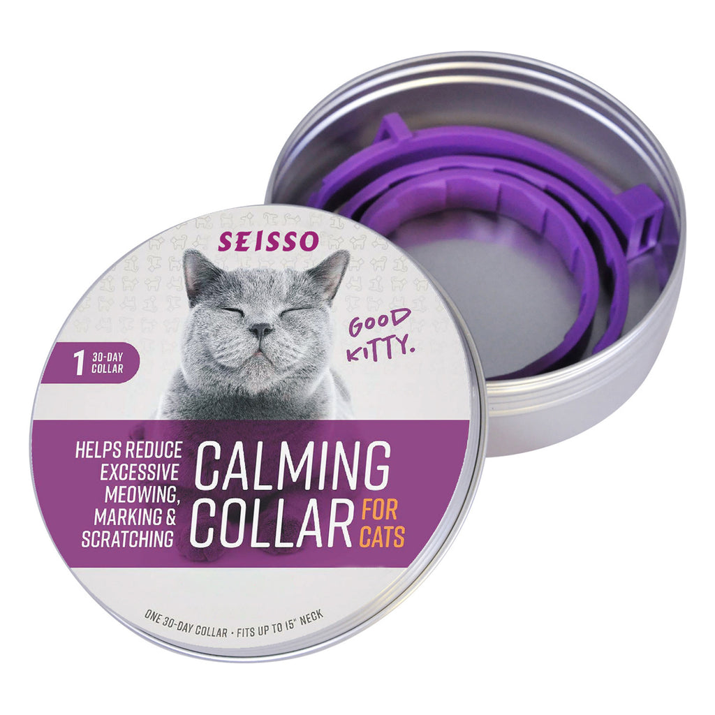 🐱 Collare Calmante per Gatti – Anti Stress e Ansia, Effetto Rilassante Naturale