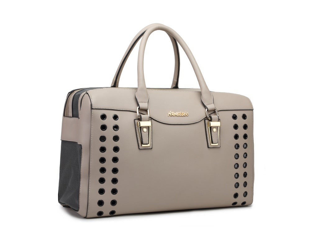 🐶 Borsa trasportino per cani – elegante, resistente e traspirante per viaggi e passeggiate