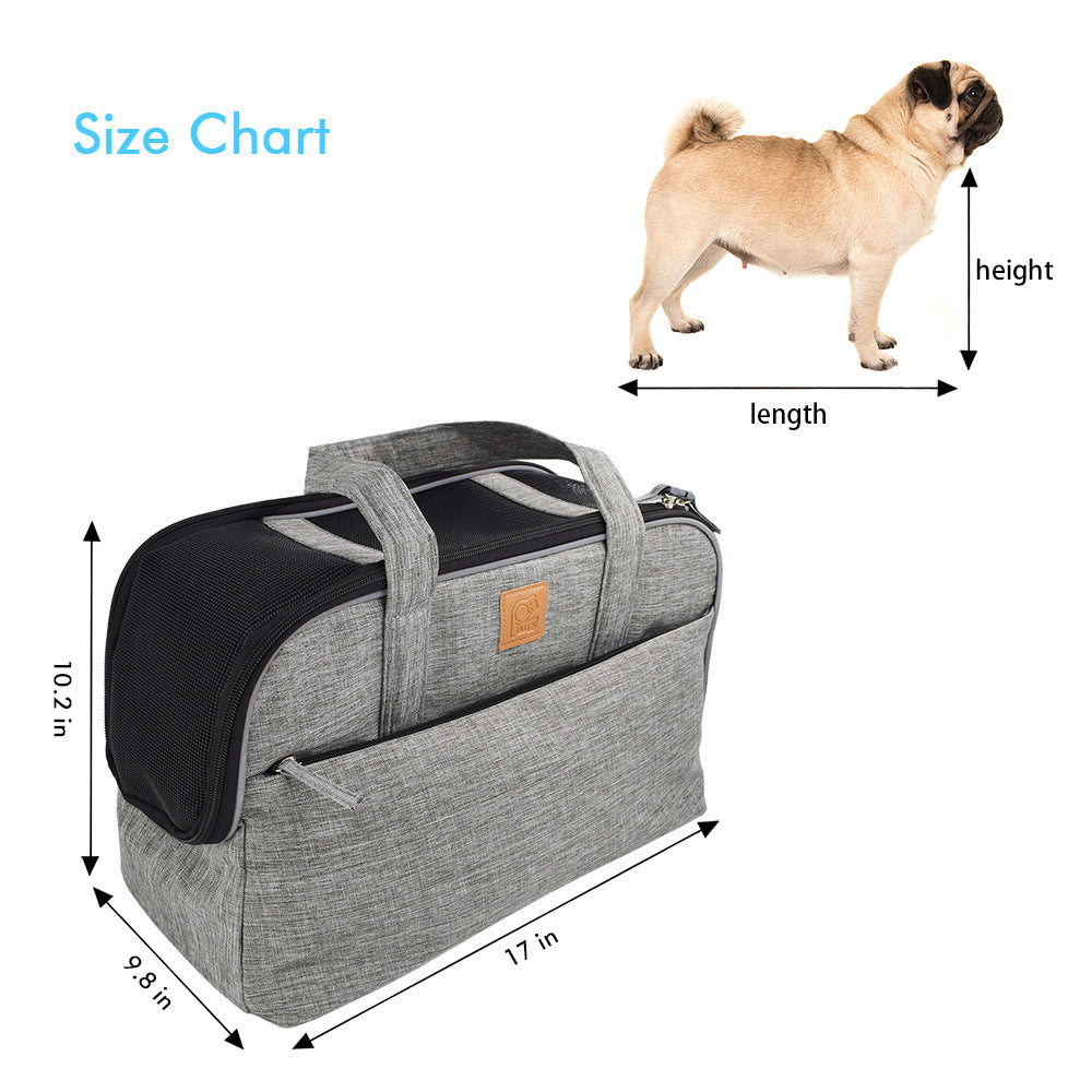 🐶 Borsa trasportino per cani – leggera, capiente 30L e pratica per viaggi e passeggiate