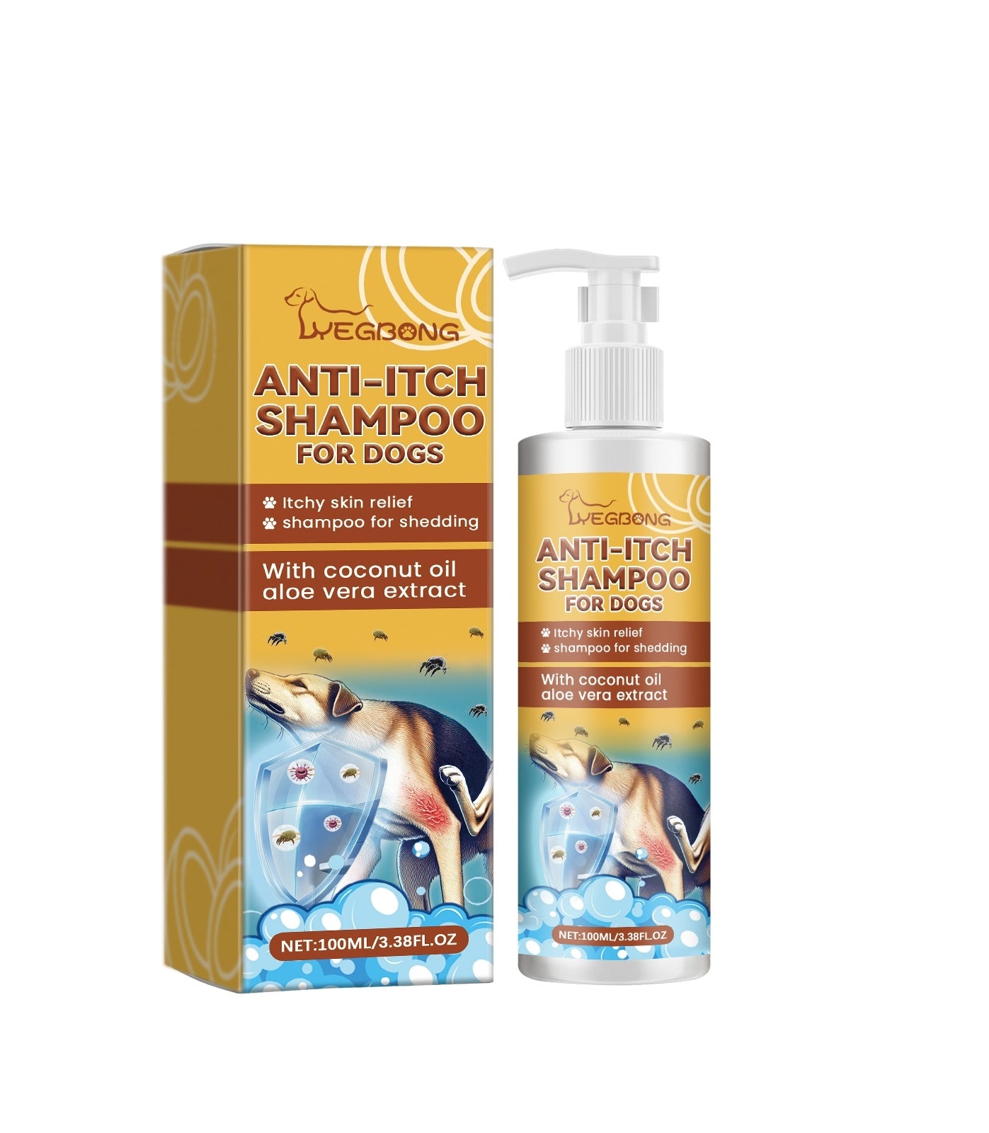 🐶 Shampoo antiodore per cani – elimina cattivi odori e lascia il pelo morbido