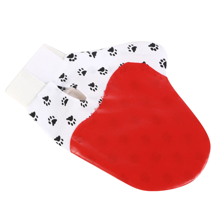 🧤 Guanto spazzola in silicone per cani e gatti – rimuove peli e massaggia delicatamente