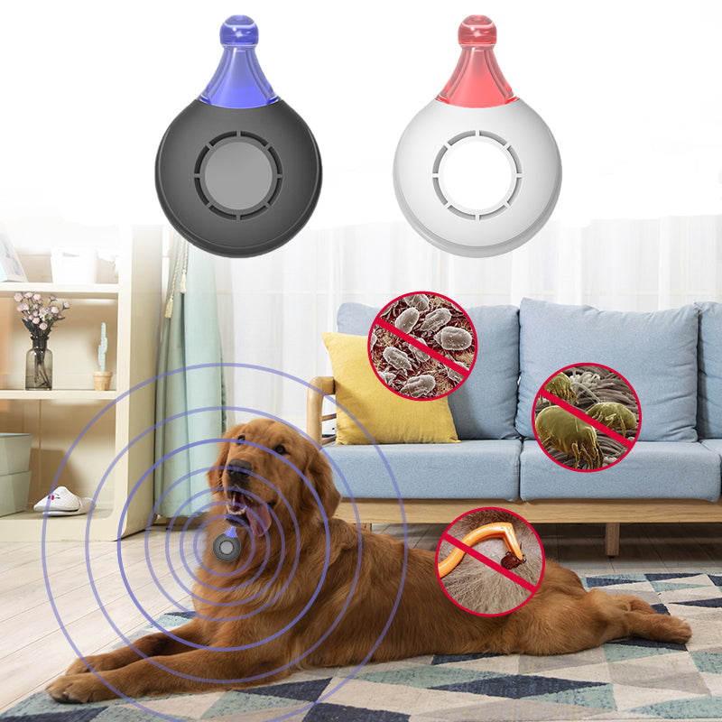 🛡️ Repellente Ultrasonico per Cani e Gatti USB – Anti Zanzare e Insetti, Sicuro e Non Tossico