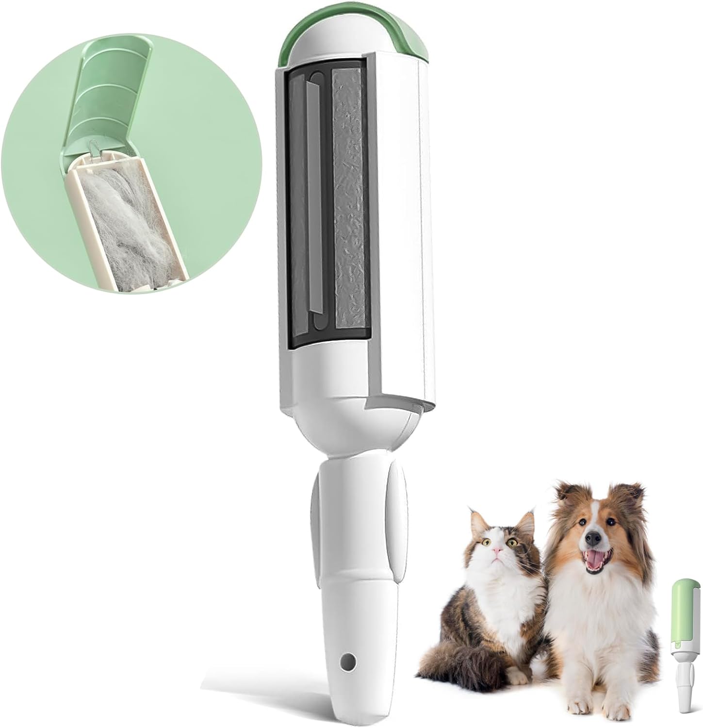🐾 Rullo leva peli riutilizzabile per animali – ideale per divano, letto e vestiti