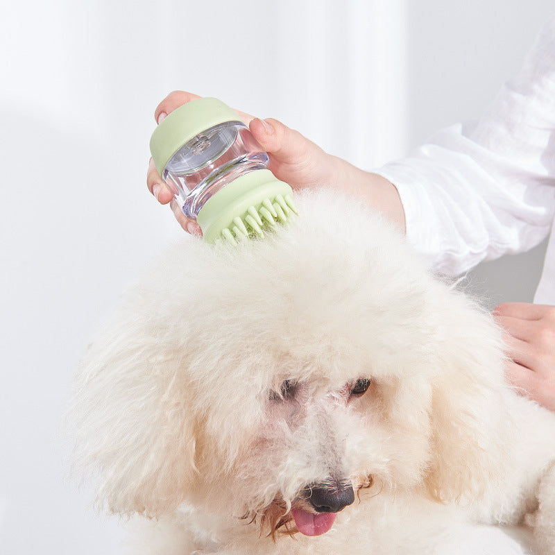 🛁 Spazzola Bagno in Silicone per Cani e Gatti – Massaggiante, Pulizia Profonda e Delicata