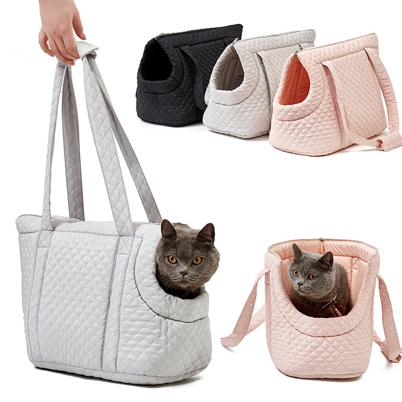 🐱 Borsa a tracolla per gatti – comoda, morbida e ideale per uscite quotidiane