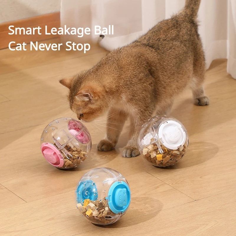 🎾 Giocattolo dispenser cibo per cani e gatti – palla interattiva anti-noia