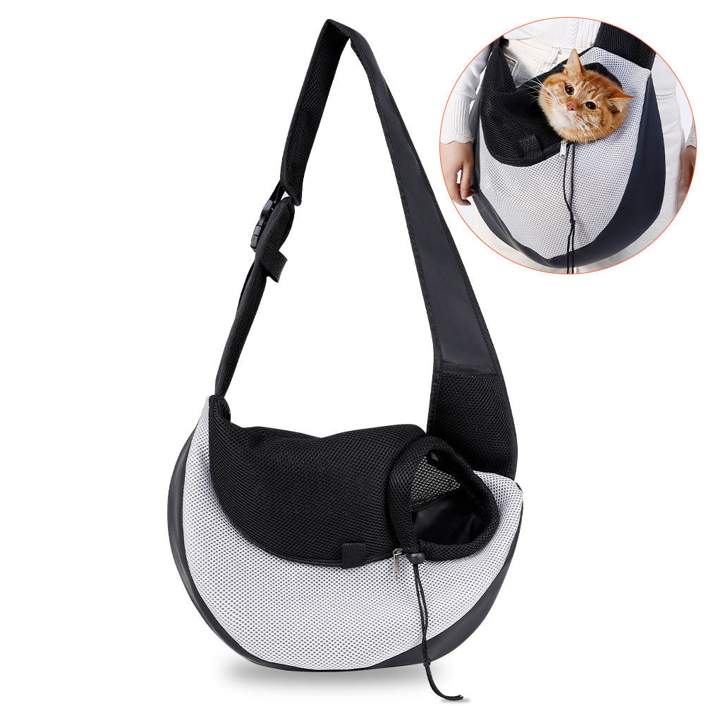 🐶🐱 Borsa a tracolla per cani e gatti – leggera, sicura e comoda fino a 7,5 kg
