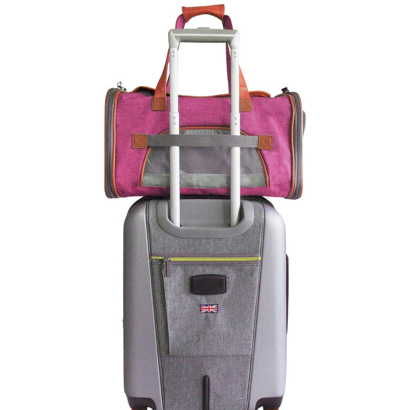 🐶 Borsa trasporto premium per cani e gatti – ideale per viaggi e spostamen