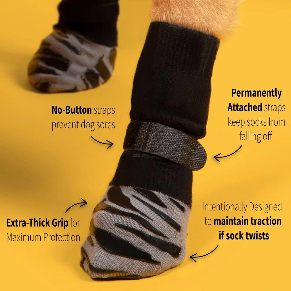 🧦 Calzini impermeabili antiscivolo per cani e gatti – protezione zampe