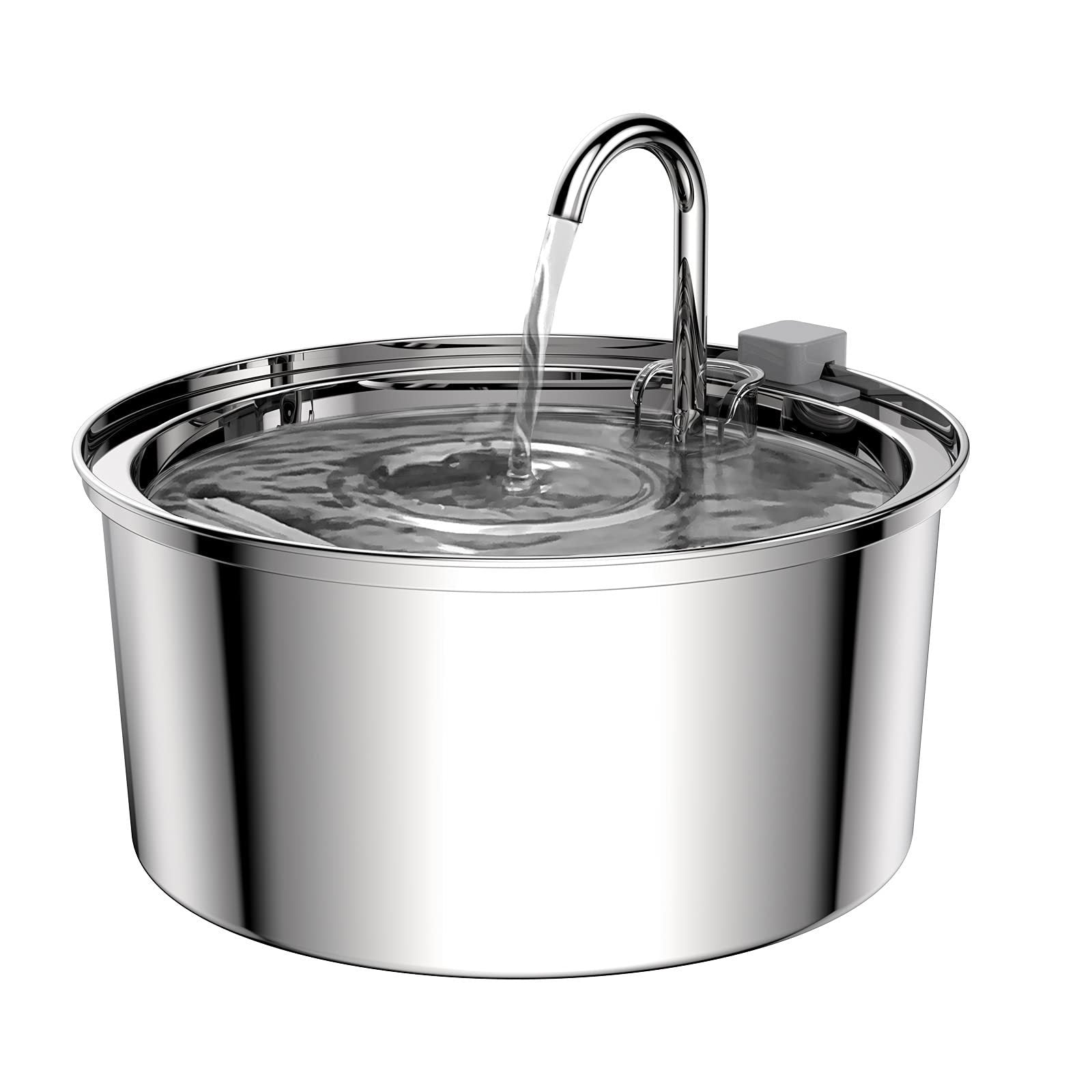💧 Fontana Automatica per Cani e Gatti in Acciaio Inox – Acqua Fresca e Filtrata 24/7