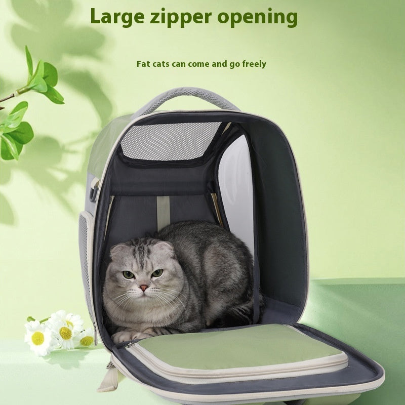 🐱 Zaino espandibile per gatti – più spazio e meno stress durante i viaggi