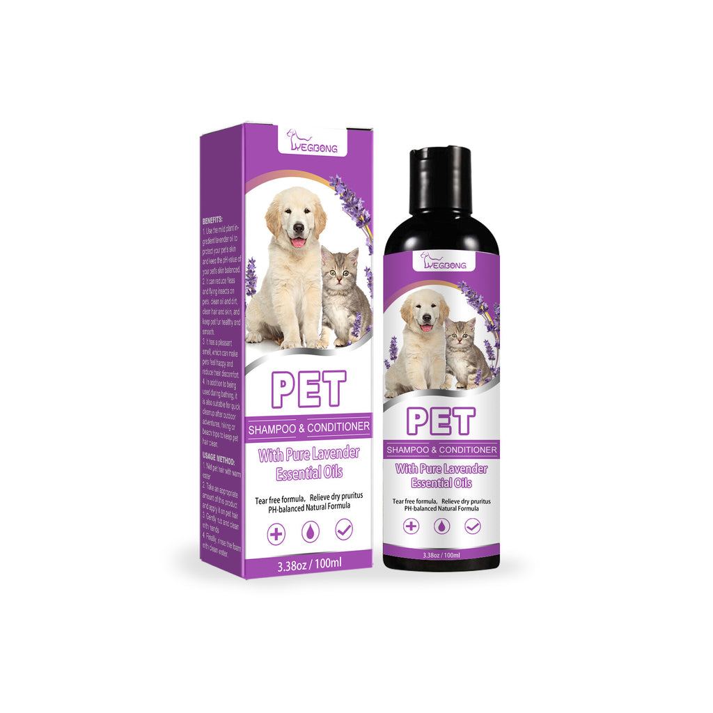 🐶 Shampoo lenitivo per cani e gatti – elimina prurito e cattivi odori
