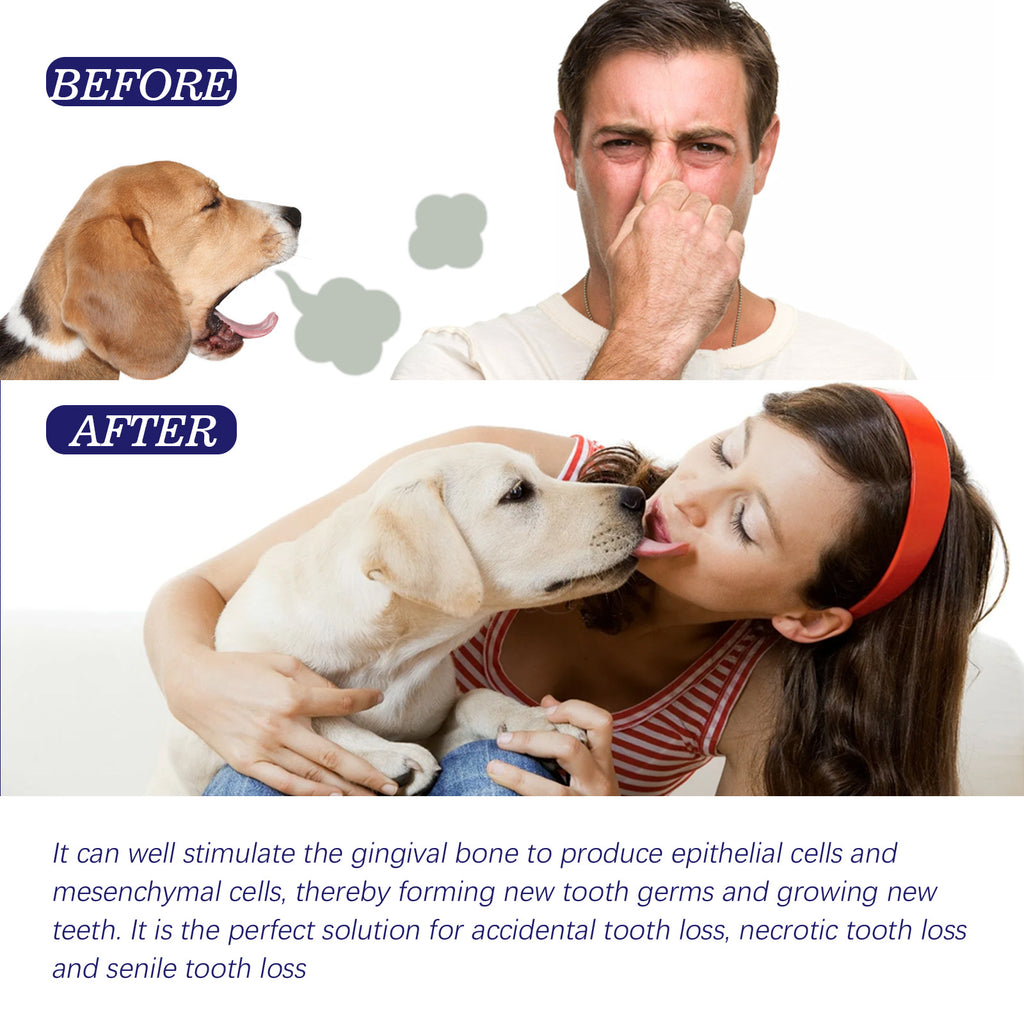 🐶🐱 Dentifricio per cani e gatti – contro alito cattivo e placca