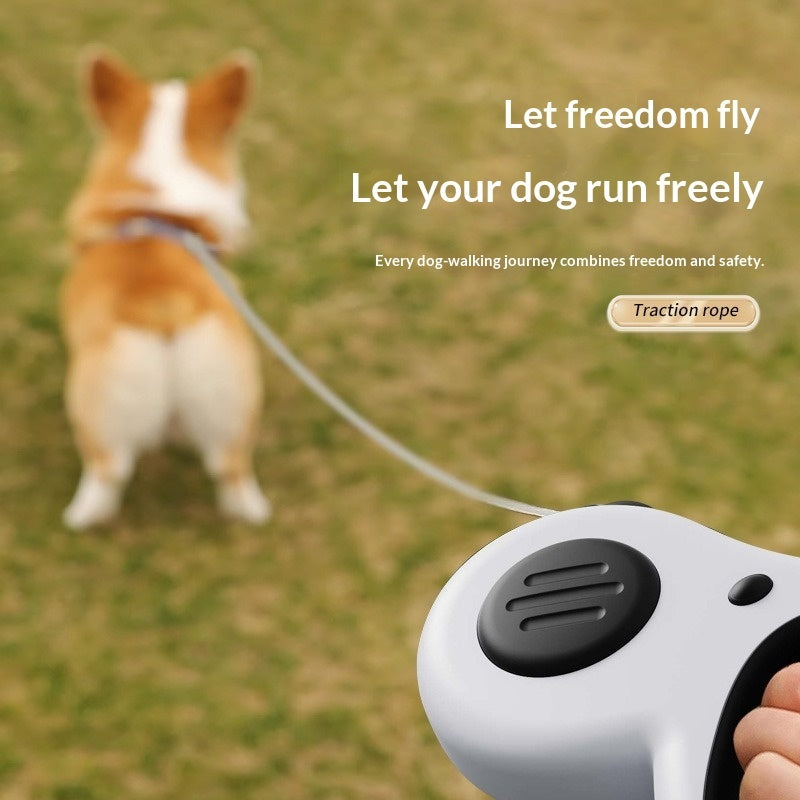 🐶 Guinzaglio Retrattile Automatico per Cani – 5m Anti-Strappo per Passeggiate Sicure