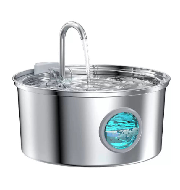 💧 Fontana Automatica per Cani e Gatti in Acciaio Inox – Acqua Fresca e Filtrata 24/7