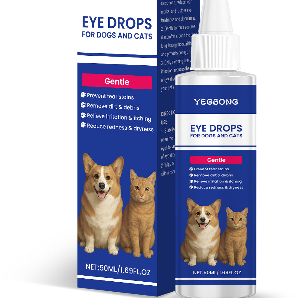 Gocce Detergenti per Occhi di Cani e Gatti – Rimozione Lacrimazione e Sporco 👁️ 🐶🐱
Pulizia delicata quotidiana