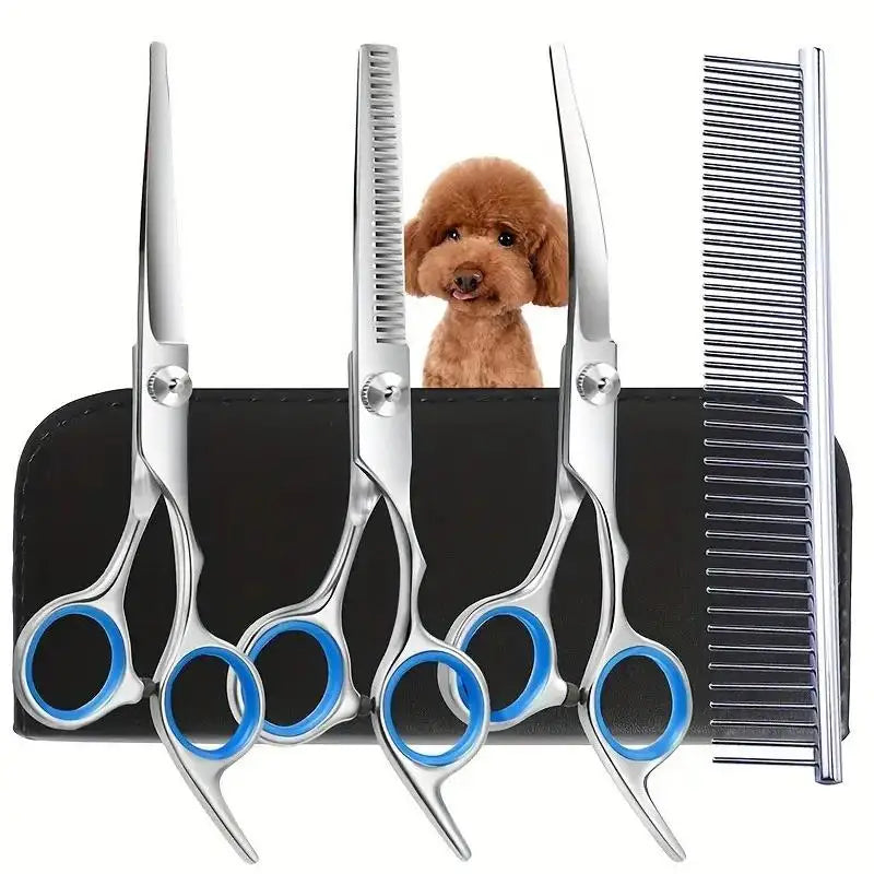 Forbici Professionali per Toelettatura Cani e Gatti ✂️🐶🐱