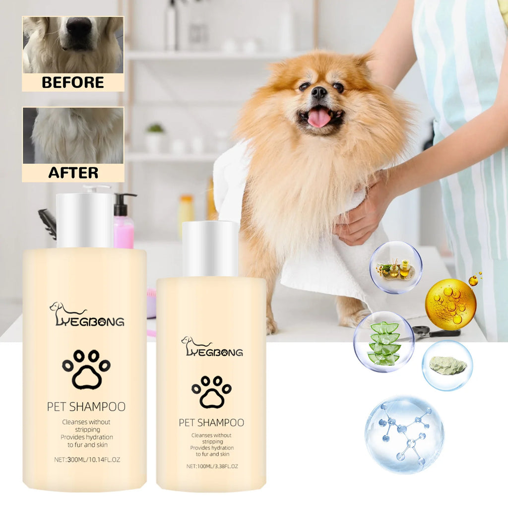 Shampoo Delicato per Cani e Gatti – Pelo Morbido, Pulizia Profonda e Profumo Fresco 🐶🐱🛁