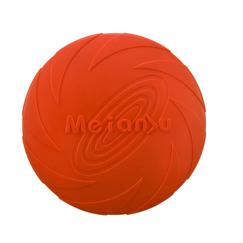 🐶 Disco Volante in Silicone per Cani – Gioco Interattivo Resistente da Addestramento