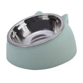 Ciotola Inclinata in Acciaio Inox per Gatti e Cani Piccoli 🐱🐶 Ergonomica Antiscivolo 15° per Cibo e Acqua – Acciaio Inox 🐾