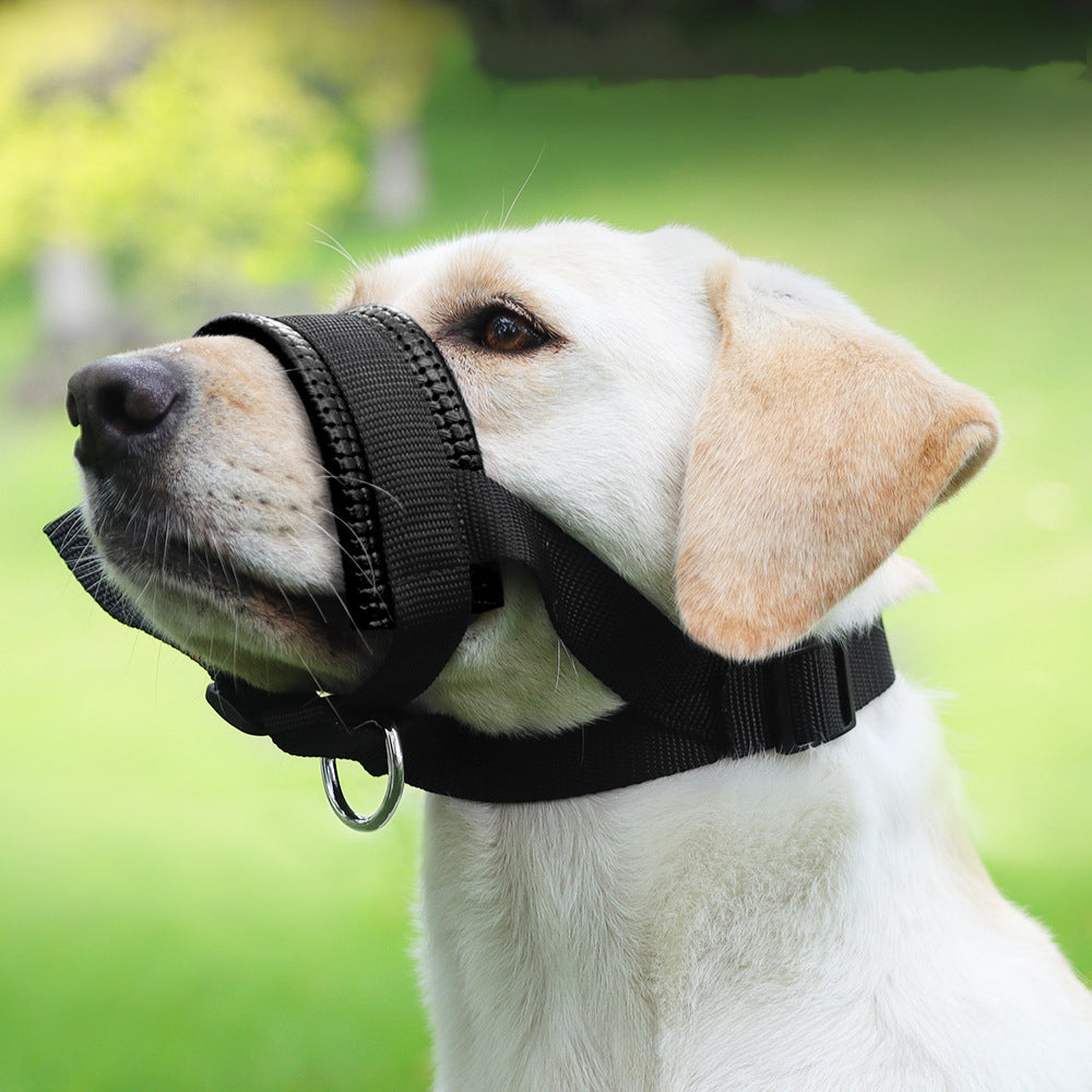 🐶 Museruola regolabile per cani – traspirante, anti morso e antiabbaio