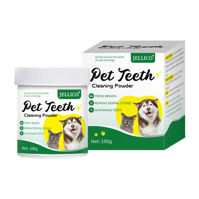 🐶🐱 Polvere dentale per cani e gatti – contro tartaro e alito cattivo