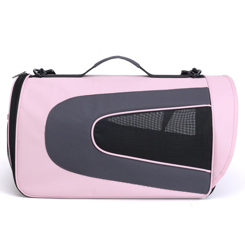 🐶 Borsa Trasportino per Cani e Gatti – Tracolla Comoda e Traspirante