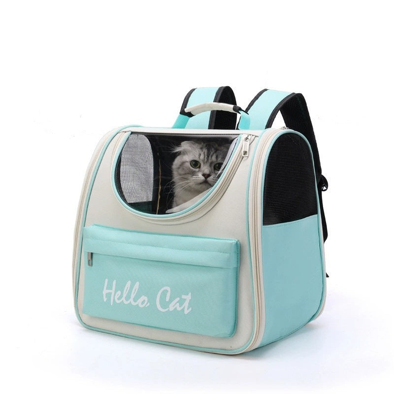 🐱 Trasportino per gatti e piccoli cani – comodo e traspirante per ogni viaggi