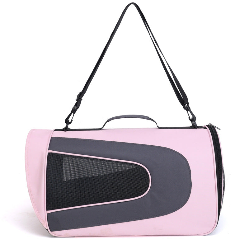 🐶 Borsa Trasportino per Cani e Gatti – Tracolla Comoda e Traspirante