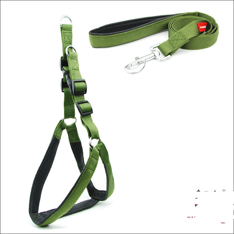 🐶 Set pettorina e guinzaglio per cani – imbottita, riflettente e resistente